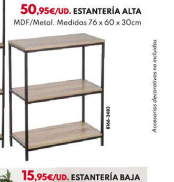 BricoCentro ESTANTERÍA ALTA oferta