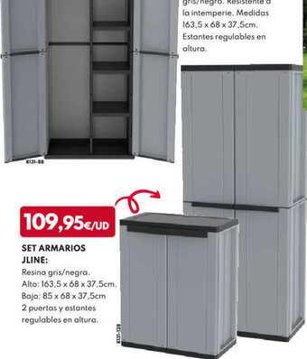 BricoCentro SET ARMARIOS JLINE: oferta