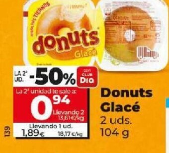 Dia Donuts Glacé oferta