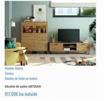 Adama Muebles Muebles de salón oferta
