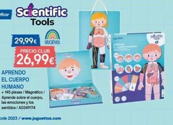 Juguettos El cuerpo humano oferta