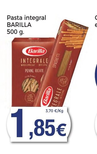 Keisy Pasta integral BARILLA oferta