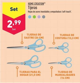 ALDI Tijeras home creation oferta