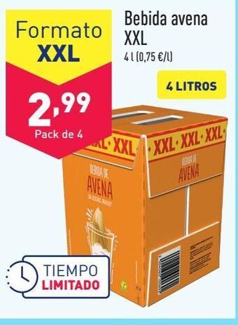 ALDI Bebida avena xxl oferta
