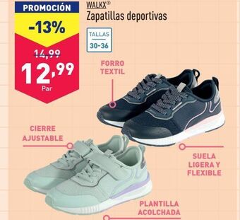 ALDI Zapatillas deportivas walkx oferta