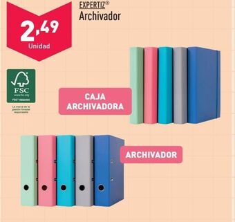 ALDI Archivador expertiz oferta