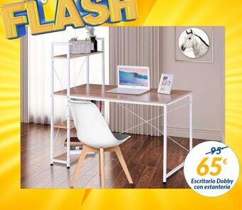 Embargos a lo bestia 95 65€ escritorio dobby con estantería oferta