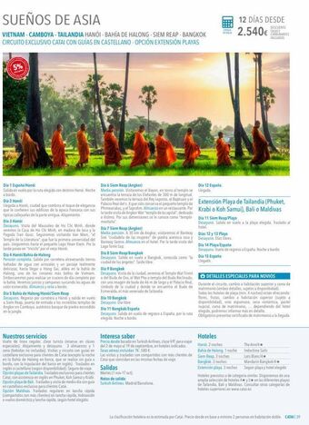 Sueños de asia vietnam camboya- tailandia hanói bahía de halong - siem reap - bangkok circuito exclusivo catai con guías en 