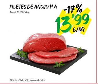 AhorraMas FILETES DE AÑOJO 1ª A oferta