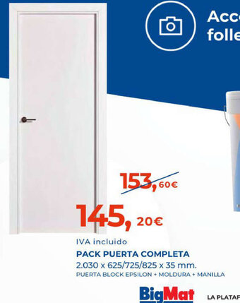 La Plataforma de la Construcción PACK PUERTA COMPLETA oferta