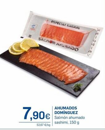 Supermercados Plaza Salmón ahumado ahumados domínguez oferta