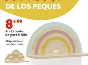 GiFi €99 ୫୧୨୨ a- estante de pared alix disponible en modelo nube oferta