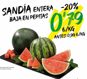 AhorraMas Sandía oferta