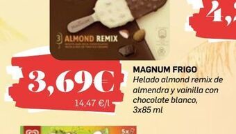 Supermercados Plaza Bombón helado magnum oferta