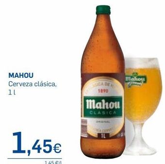 Supermercados Plaza Cerveza mahou oferta