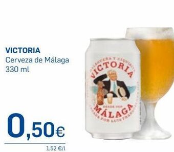 Supermercados Plaza Cerveza victoria oferta