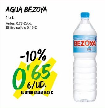 AhorraMas Agua bezoya oferta