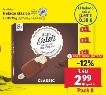 Lidl Helados oferta