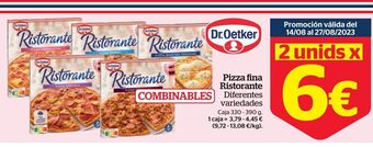 La Sirena Pizza dr oetker oferta