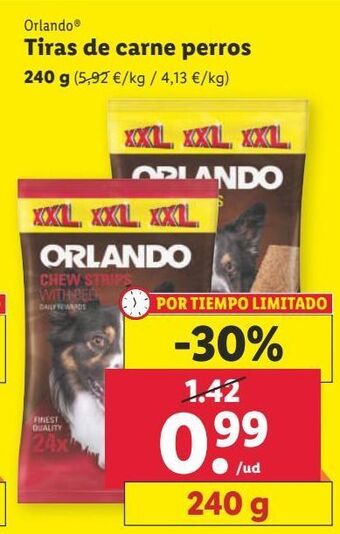 Lidl Snacks para mascotas orlando oferta