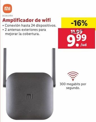 Lidl Amplificador wifi xiaomi oferta
