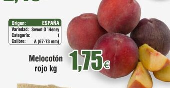 FROIZ Melocotón rojo kg oferta
