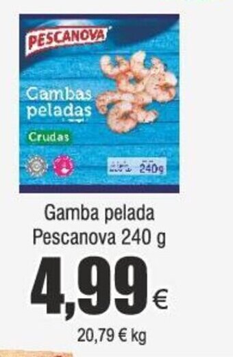 FROIZ Gamba pelada Pescanova 240 g oferta