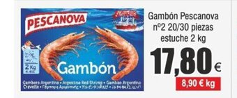 FROIZ Gambón Pescanova nº2 20/30 piezas estuche 2 kg oferta