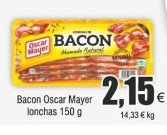 FROIZ Bacon Oscar Mayer lonchas 150 g oferta