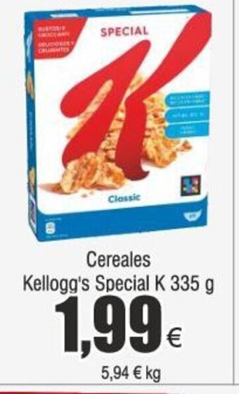 FROIZ Cereales Kellogg's Special K 335 g oferta