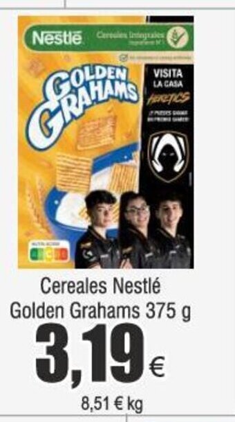 FROIZ Cereales Nestlé Golden Grahams 375 g oferta