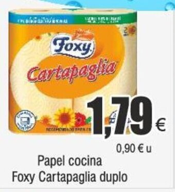 FROIZ Papel cocina Foxy Cartapaglia duplo oferta