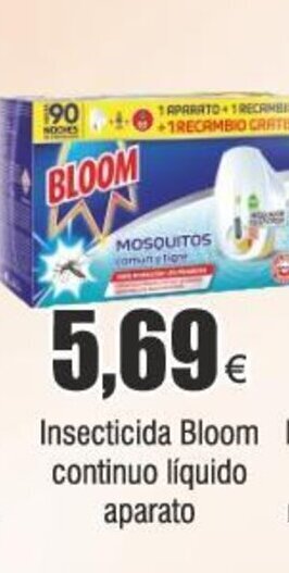 FROIZ Insecticida Bloom continuo líquido aparato oferta