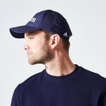 Decathlon Gorra gym fitness adidas azul marino oferta