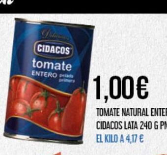 Claudio Tomate entero cidacos oferta