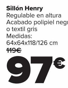 Carrefour Sillón henry oferta
