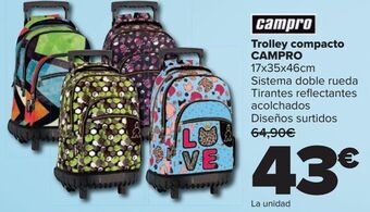 Carrefour Trolley compacto campro oferta