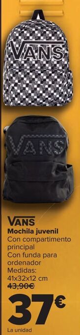 Carrefour Vans mochila juvenil oferta