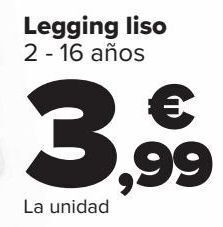 Carrefour Legging liso oferta
