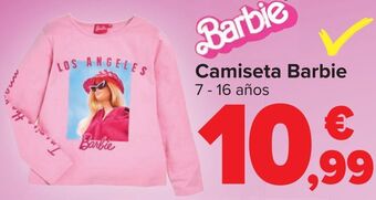 Carrefour Camiseta barbie oferta