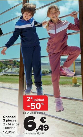 Carrefour Chándal 2 piezas oferta