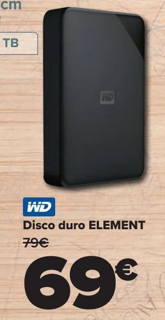 Carrefour Wd disco duro element oferta