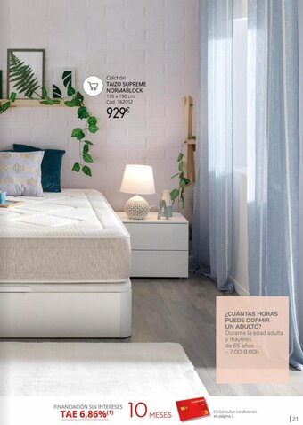 Conforama Colchón TAIZO SUPREME NORMABLOCK oferta