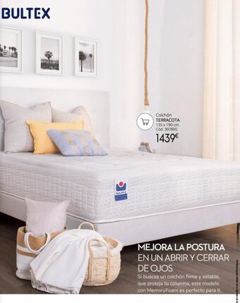 Conforama Colchón TERRACOTA oferta