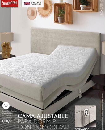 Conforama Colchón + Somier GREENWAY* oferta