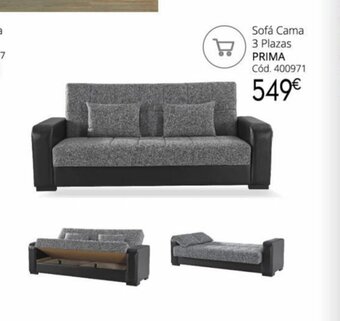 Conforama Sofá Cama 3 Plazas oferta