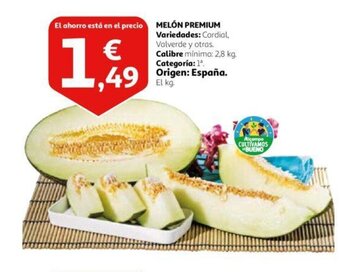 Alcampo MELÓN PREMIUM oferta