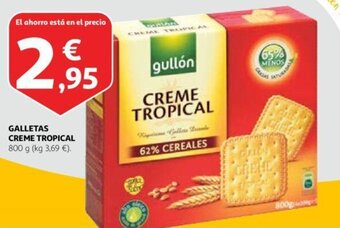 Alcampo GALLETAS CREME TROPICAL 800 g oferta