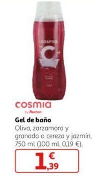 Alcampo Gel de baño oferta