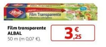 Alcampo Film transparente ALBAL oferta